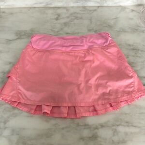 Ivivva bright pink tennis skirt
